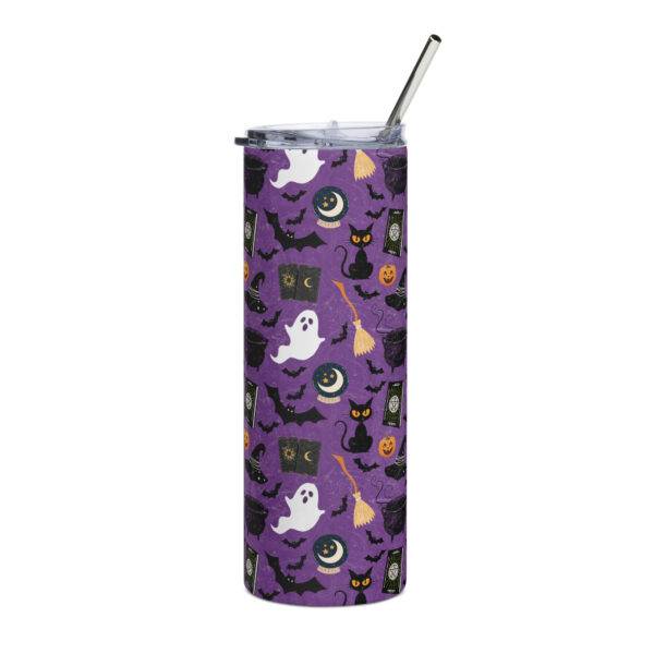 Witchy Halloween Stainless Steel Tumbler