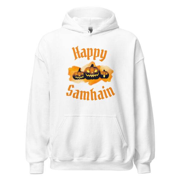 Happy Samhain Pumpkin Hoodie - Image 5