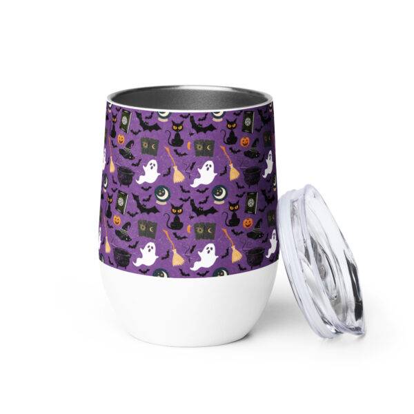 Witchy Halloween Wine Tumbler - Image 2