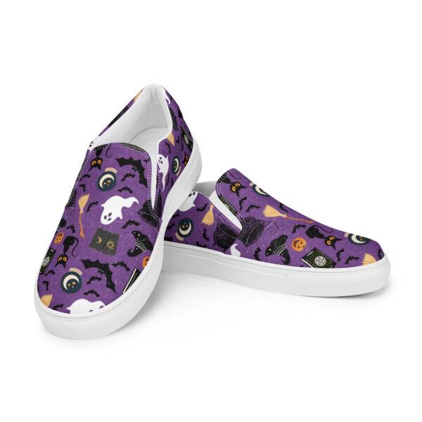 Witchy Slip-On Canvas Shoes