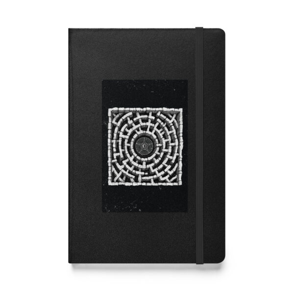 Labyrinth Pentacle Hardcover Notebook